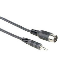 Hama Audio Connecting Cable 5-pin DIN Male Plug - 3.5 mm Male Plug Stereo, 1.5 m (00043347)